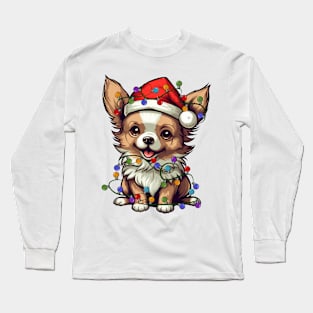 Christmas Puppy Long Sleeve T-Shirt